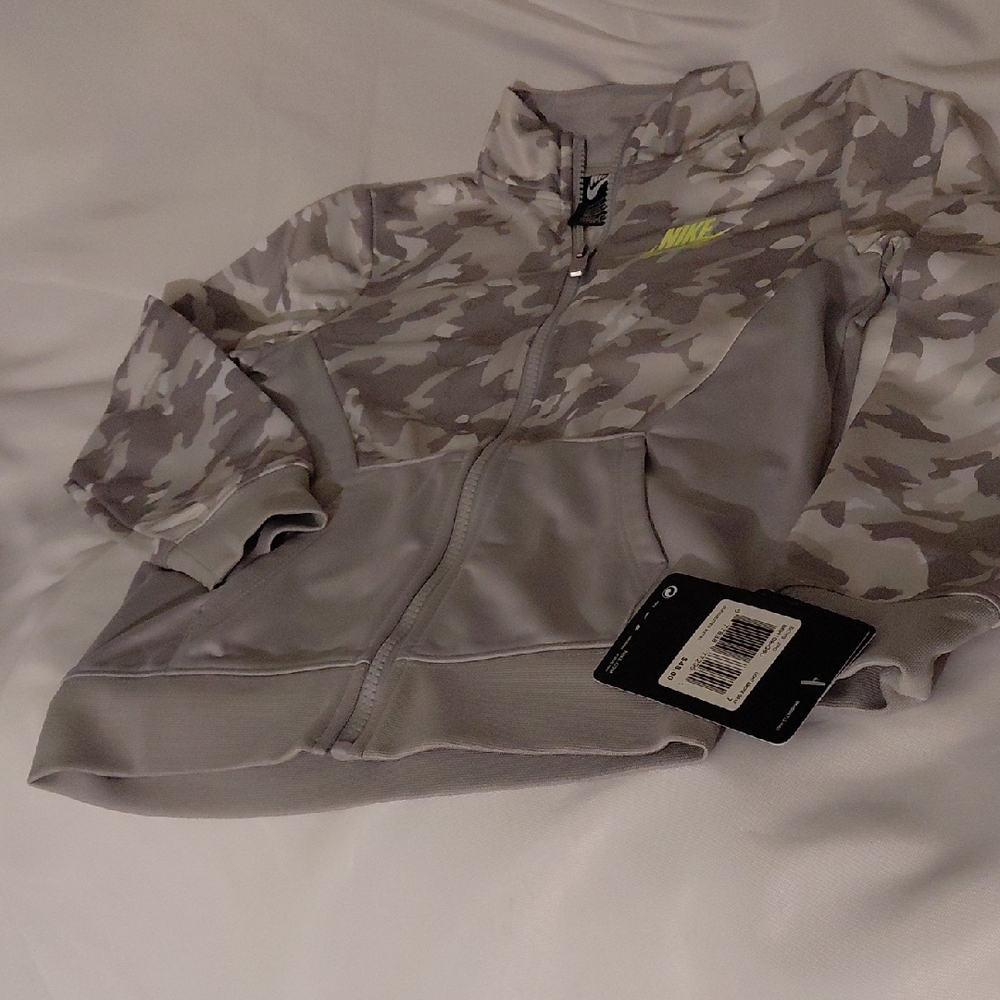 Nike Light Gray Camo Jacket